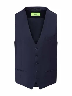 Cinque Baukasten-Anzüge<Herren Baukasten-Anzugweste mit Schurwoll-Anteil - Cicastello-W marine uni