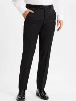 Digel Anzüge<Herren Baukasten-Hose schwarz uni