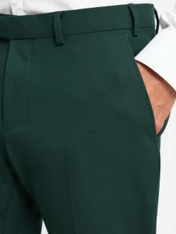 Finshley & Harding Hosen|Baukasten-Anzüge<Herren Baukasten-Hose tanne uni