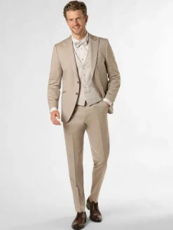 Wilvorst Baukasten-Anzüge<Herren Baukasten-Hose beige uni