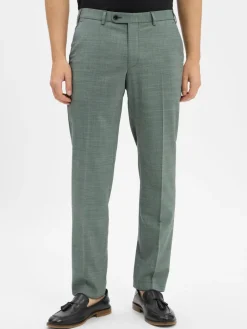 Digel Hosen|Anzüge<Herren Baukasten-Hose schilf meliert