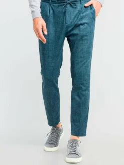 Zuitable Hosen|Baukasten-Anzüge<Herren Baukasten-Hose - DiSpartaflex smaragd uni