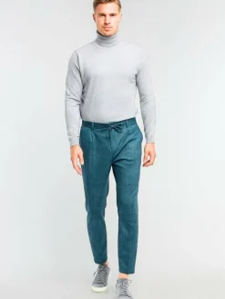 Zuitable Hosen|Baukasten-Anzüge<Herren Baukasten-Hose - DiSpartaflex smaragd uni