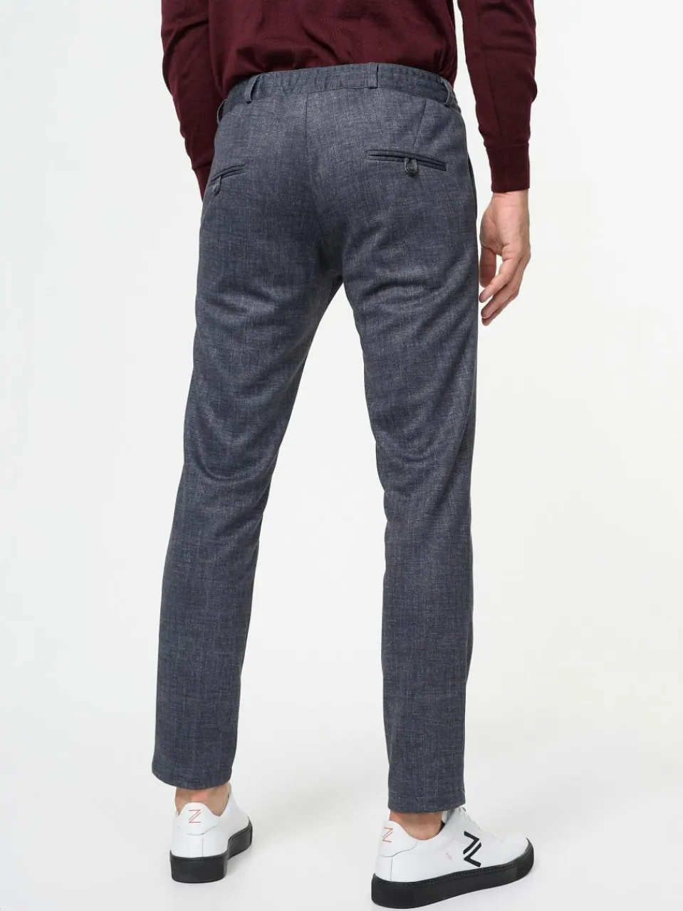 Zuitable Anzüge<Herren Baukasten-Hose - DiSpartaflex anthrazit uni