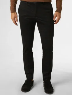 Finshley & Harding London Baukasten-Anzüge|Anzüge<Herren Baukasten-Hose - Hoxdon anthrazit blau kariert