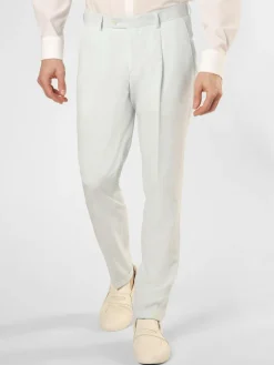 Finshley & Harding London Baukasten-Anzüge|Anzüge<Herren Baukasten-Hose - Hoxdon-3 mint meliert