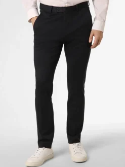 Finshley & Harding London Anzüge<Herren Baukasten-Hose - Hoxdon marine meliert