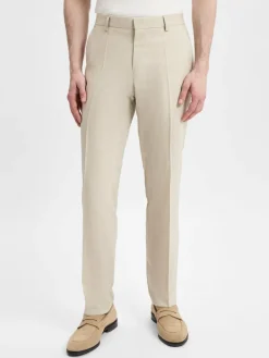 BOSS Anzüge<Herren Baukasten-Hose - Leon weiß uni