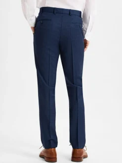 Digel Anzüge<Herren Baukasten-Hose - Per marine blau kariert