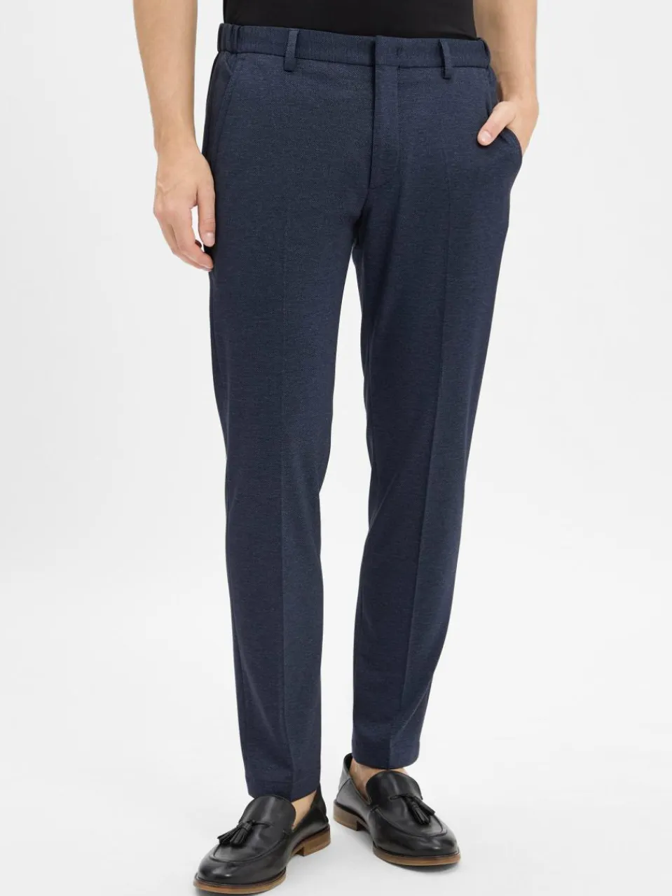 Pierre Cardin Hosen|Anzüge<Herren Baukasten-Hose - Rick marine meliert