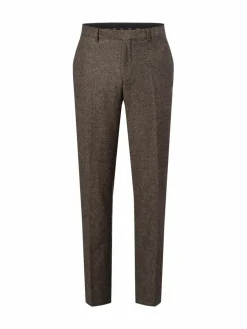 BOSS Baukasten-Anzüge<Herren Baukasten-Hose mit Seiden-Anteil - H-Leon-MM-C-224 schoko meliert