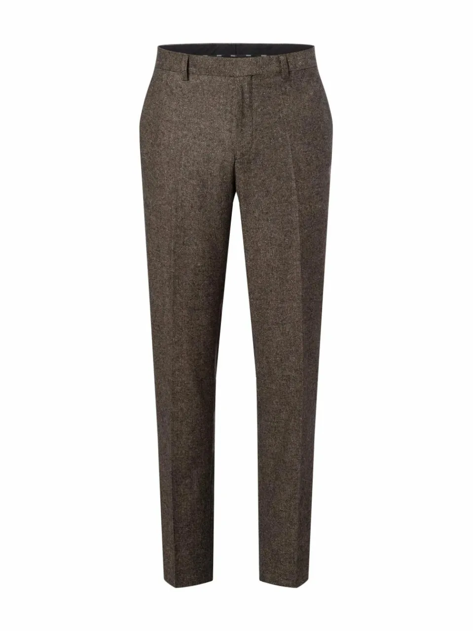 BOSS Baukasten-Anzüge<Herren Baukasten-Hose mit Seiden-Anteil - H-Leon-MM-C-224 schoko meliert