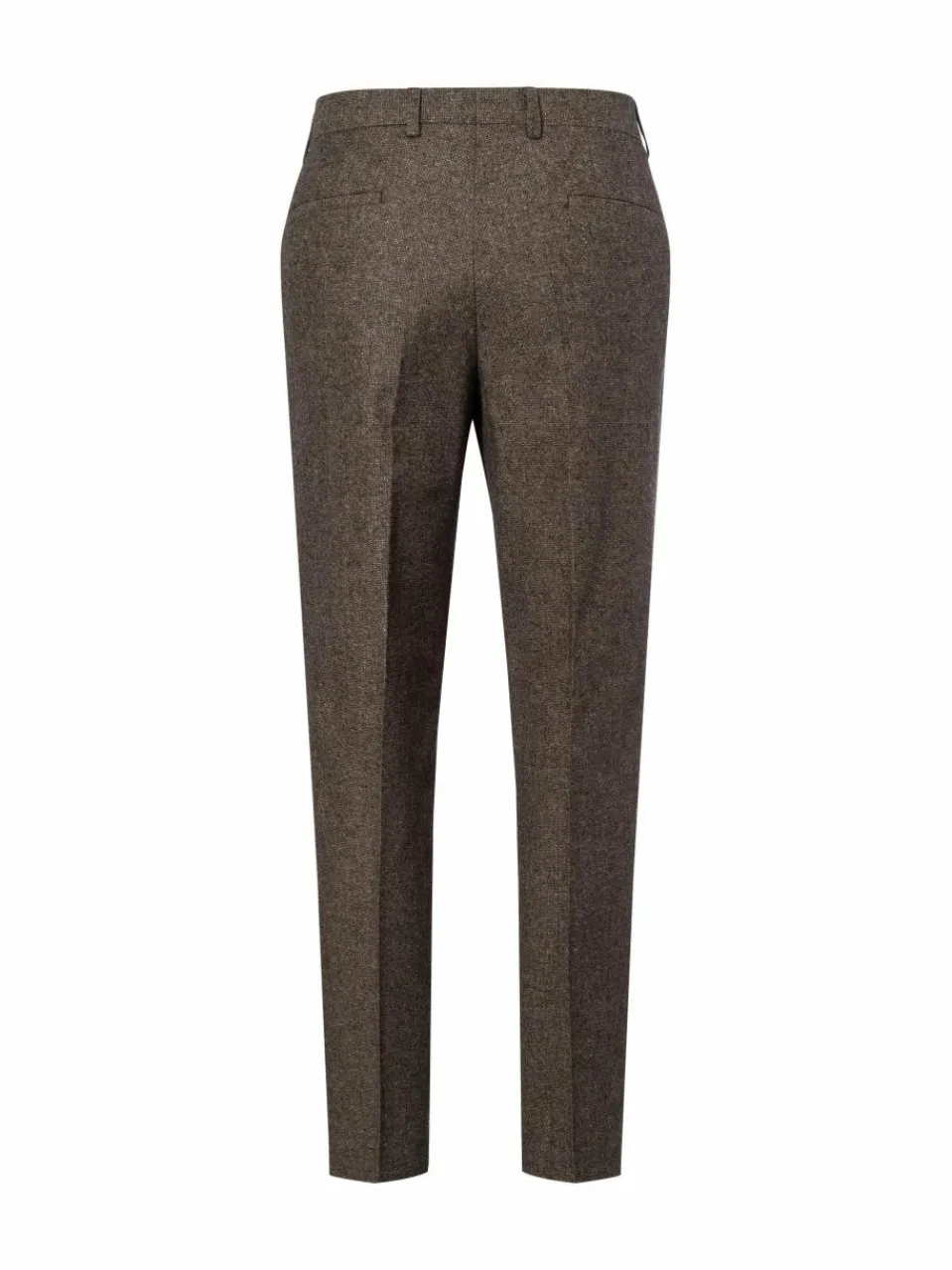 BOSS Baukasten-Anzüge<Herren Baukasten-Hose mit Seiden-Anteil - H-Leon-MM-C-224 schoko meliert