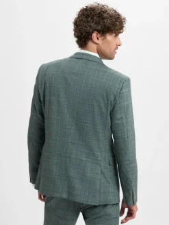 Finshley & Harding Baukasten-Anzüge<Herren Baukasten-Sakko grau tanne meliert