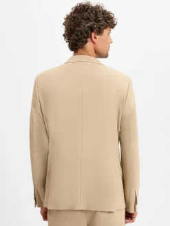 Finshley & Harding Baukasten-Anzüge<Herren Baukasten-Sakko beige meliert