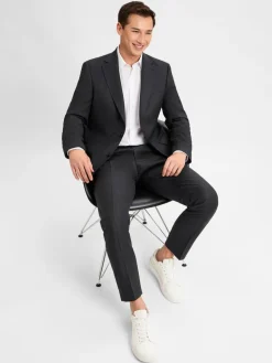 Digel Sakkos<Herren Baukasten-Sakko grau meliert