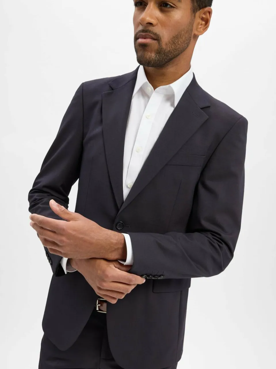 Strellson Baukasten-Anzüge|Sakkos<Herren Baukasten-Sakko - Alzer3 aubergine meliert