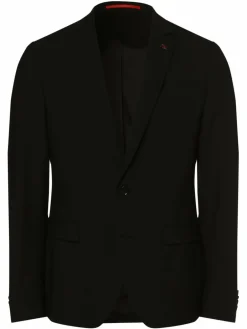 Finshley & Harding London Sakkos|Anzüge<Herren Baukasten-Sakko - Brixdon schwarz uni