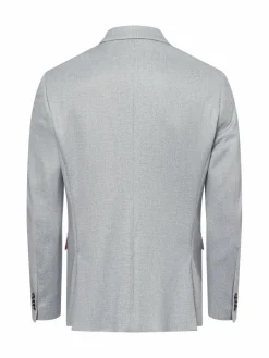 Finshley & Harding London Baukasten-Anzüge<Herren Baukasten-Sakko - Brixdon hellgrau ecru gemustert