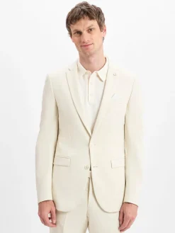 Finshley & Harding London Baukasten-Anzüge|Sakkos<Herren Baukasten-Sakko - Brixdon ecru meliert