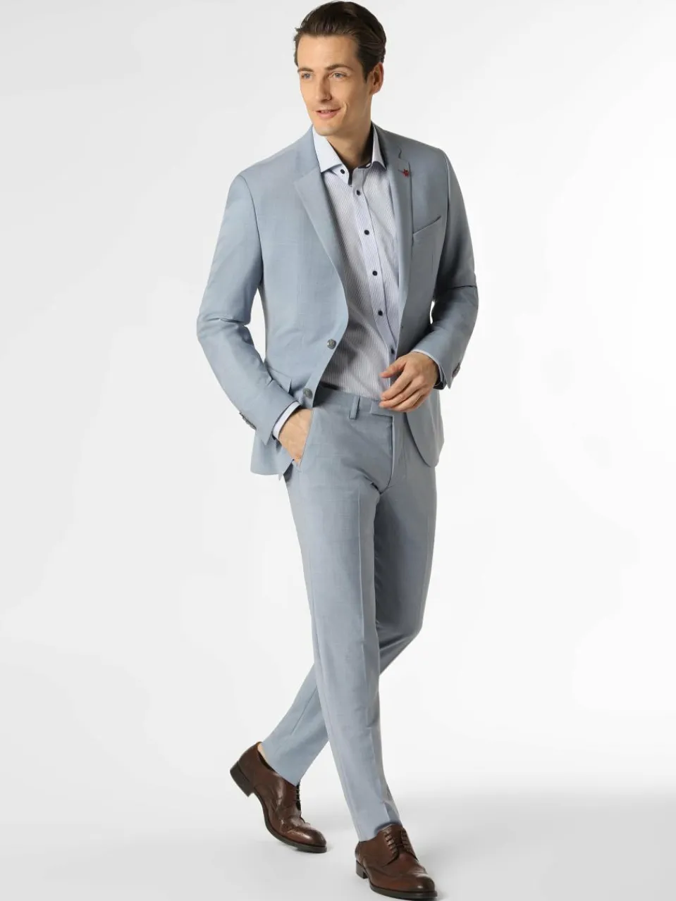 Cinque Baukasten-Anzüge|Anzüge<Herren Baukasten-Sakko - CIMonopoli-S hellblau meliert