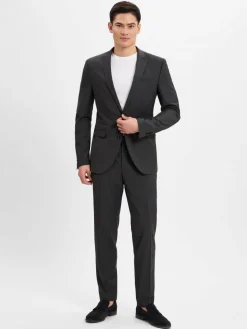 Cinque Baukasten-Anzüge|Sakkos<Herren Baukasten-Sakko - Cicastello-S grau uni