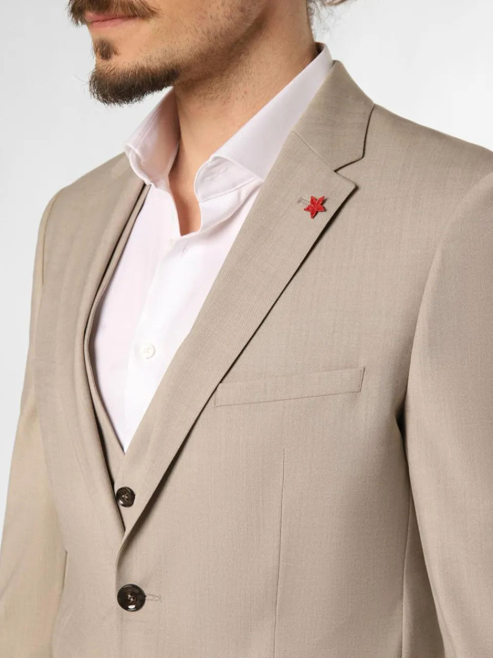 Cinque Baukasten-Anzüge|Anzüge<Herren Baukasten-Sakko - CIMonopoli-S beige meliert