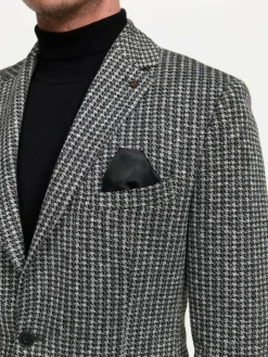 Zuitable Anzüge<Herren Baukasten-Sakko - DiNick schwarz gemustert