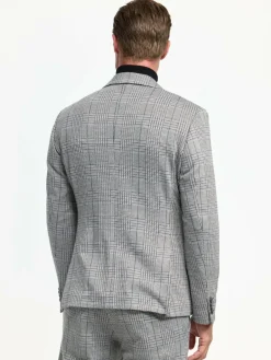 Zuitable Anzüge<Herren Baukasten-Sakko - DiNick grau kariert