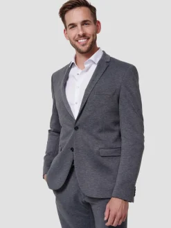 Zuitable Baukasten-Anzüge|Anzüge<Herren Baukasten-Sakko - DiNorris grau meliert