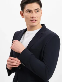 BOSS Anzüge<Herren Baukasten-Sakko - H-Jasper-MM-C-224 marine strukturiert