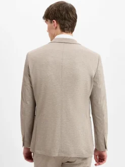 Benvenuto Anzüge<Herren Baukasten-Sakko - Matteo melange beige meliert