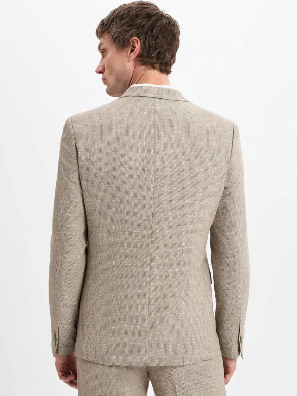 Finshley & Harding Baukasten-Anzüge|Sakkos<Herren Baukasten-Sakko - Steven beige gemustert
