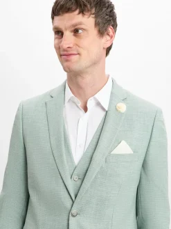 Finshley & Harding Sakkos<Herren Baukasten-Sakko - Steven mint gemustert