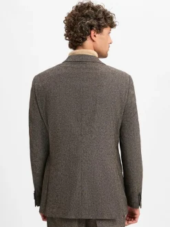 Herren BOSS Anzüge>Herren Baukasten-Sakko mit Seiden-Anteil - H-Jasper-MM-C-243