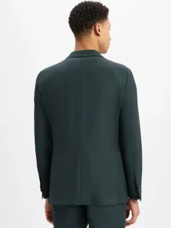 CG - CLUB of GENTS Baukasten-Anzüge|Anzüge<Herren Baukasten-Sakko mit Woll-Anteil - Caden tanne grau meliert