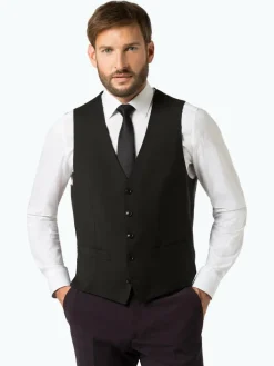 Roy Robson Anzüge<Herren Baukasten-Weste schwarz uni