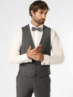 Roy Robson Baukasten-Anzüge<Herren Baukasten-Weste anthrazit uni