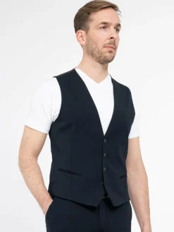 Zuitable Baukasten-Anzüge<Herren Baukasten-Weste - DiWesley marine meliert