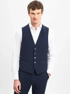 BOSS Baukasten-Anzüge<Herren Baukasten-Weste - H-Jasper-VS-MM-C-224 marine uni