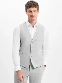 Herren Finshley & Harding Anzüge>Herren Baukasten-Weste - Max