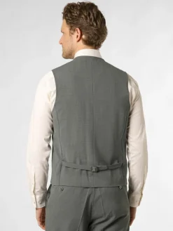 Carl Gross Baukasten-Anzüge|Anzüge<Herren Baukasten-Weste - Warren schilf uni