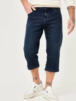 Paddock`s Jeans<Herren Bermuda - CHUCK Regular Fit blau uni