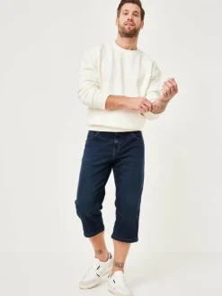 Paddock`s Jeans<Herren Bermuda - CHUCK Regular Fit blau uni