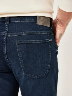 Paddock`s Jeans<Herren Bermuda - CHUCK Regular Fit blau uni