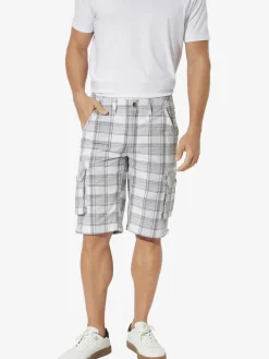 BABISTA Hosen<Herren Bermuda - NICANDRO grau kariert