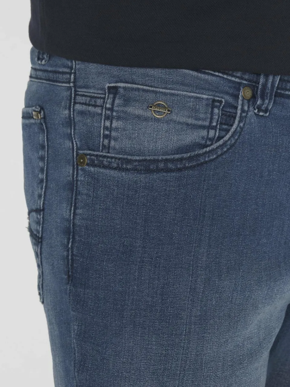 Herren Paddock`s Jeans>Herren Bermuda - PIPE Slim Fit