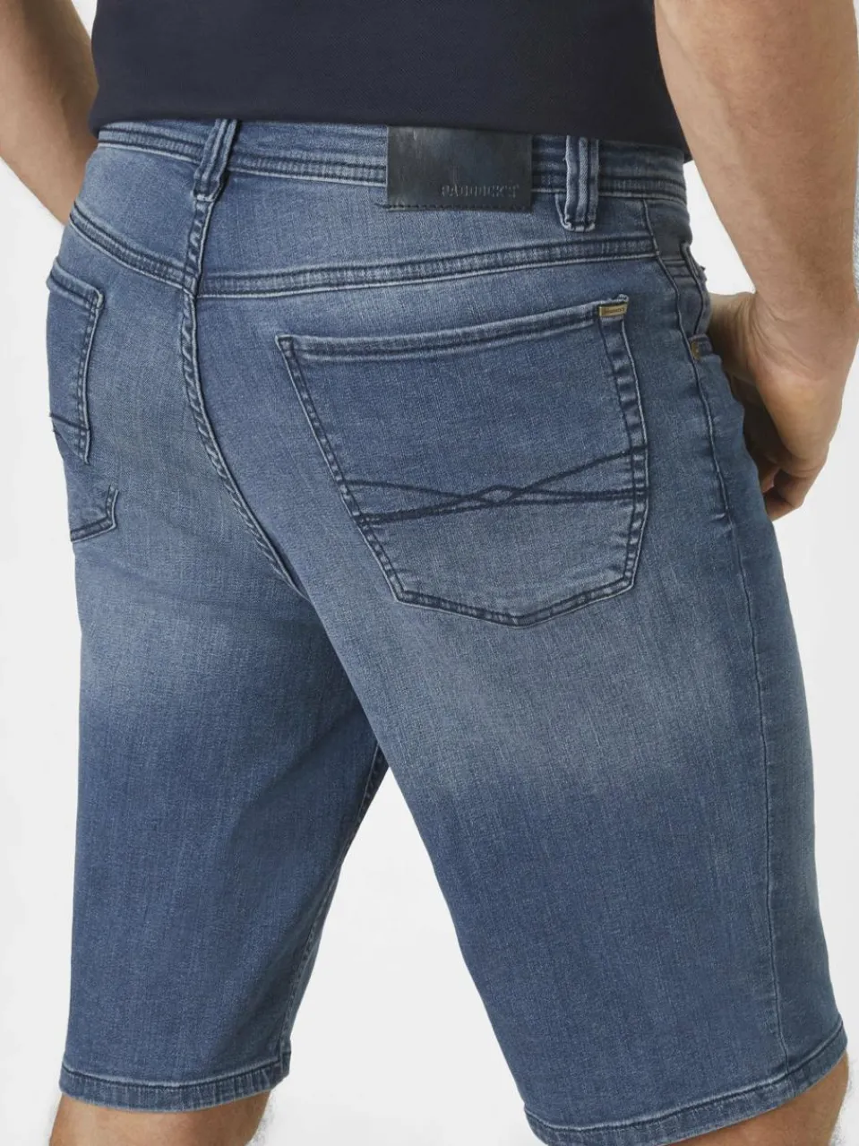 Herren Paddock`s Jeans>Herren Bermuda - PIPE Slim Fit