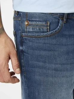 Redpoint Jeans<Herren Bermuda - SHERBROOKE Comfort Fit rinsed uni