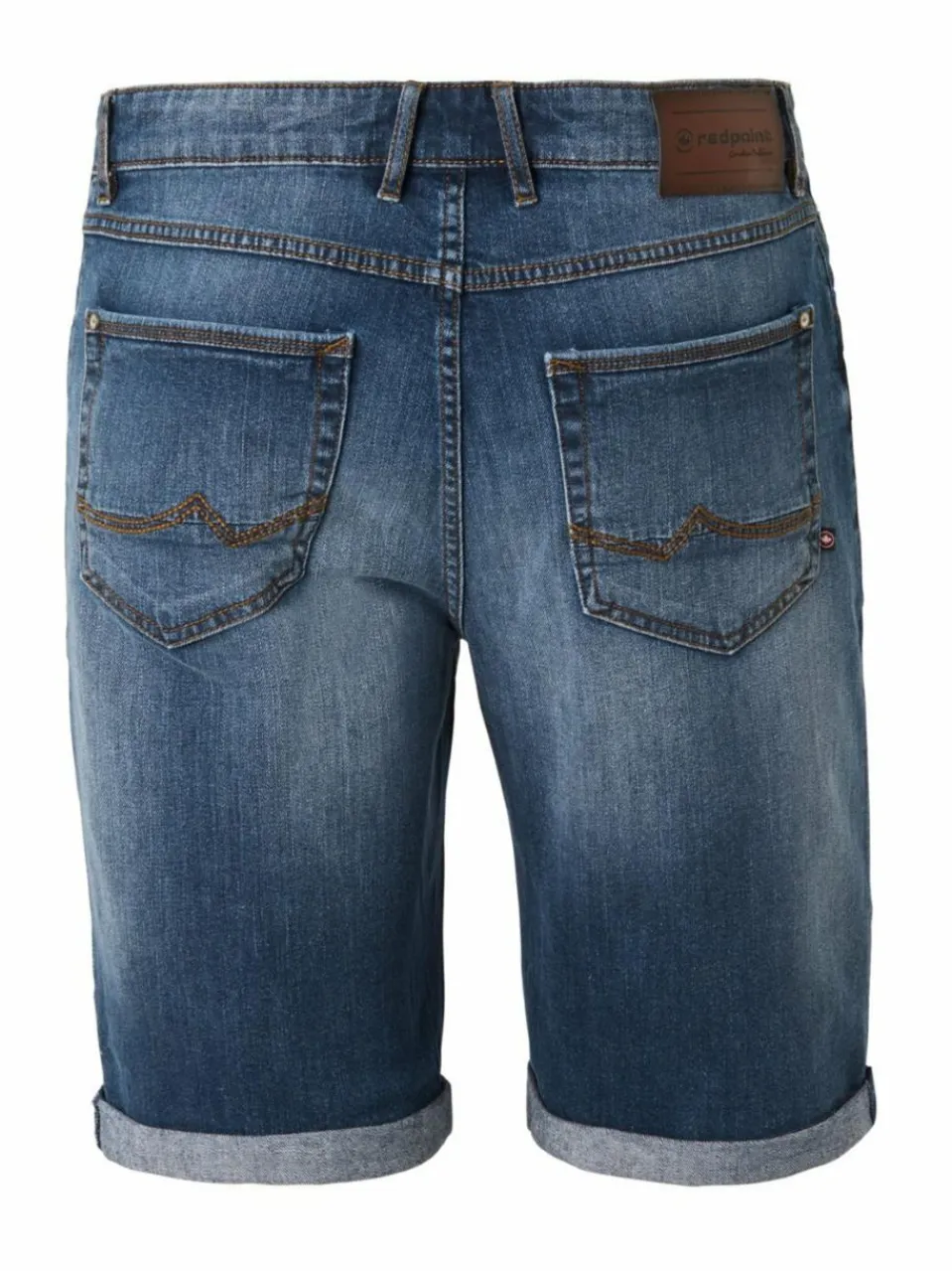 Redpoint Jeans<Herren Bermuda - SHERBROOKE Comfort Fit rinsed uni